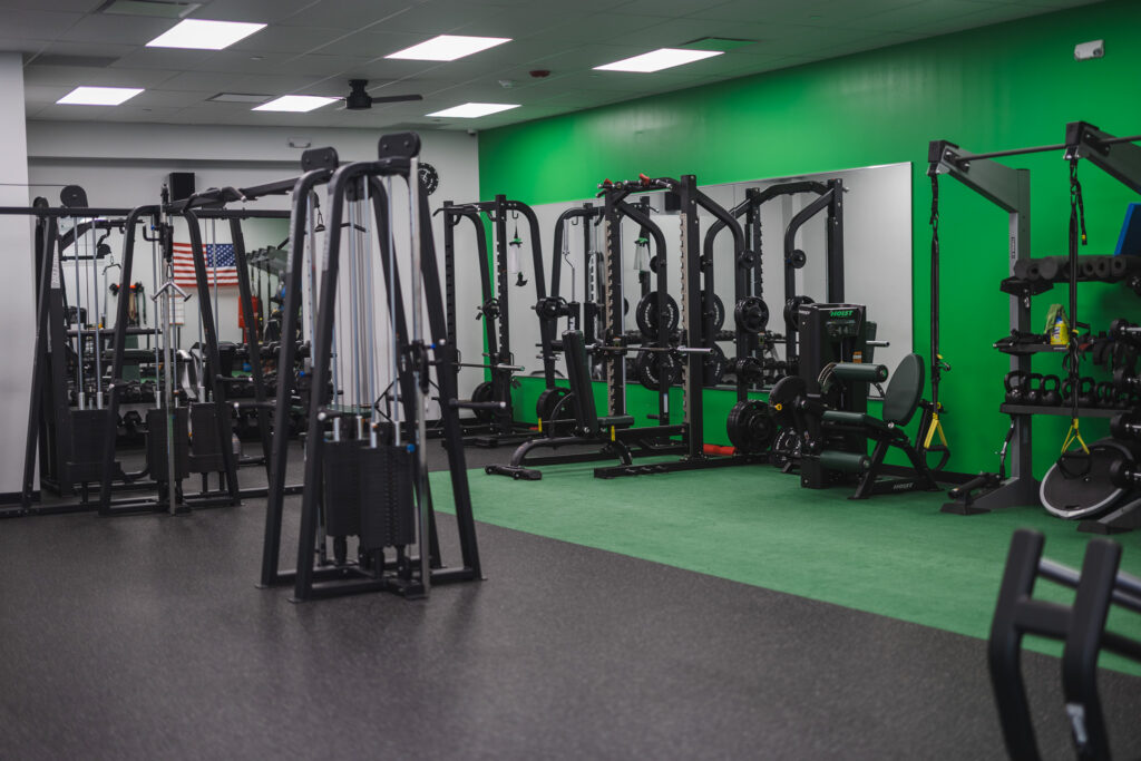 The training floor at Redefine Fitness Stony Brook