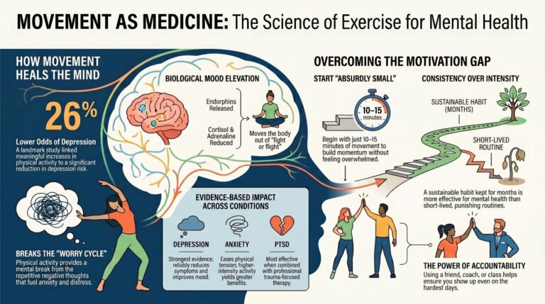 Problem Motivation Exercise Exercise for Mental Health: Depression, Anxiety, PTSD, and Motivation ...