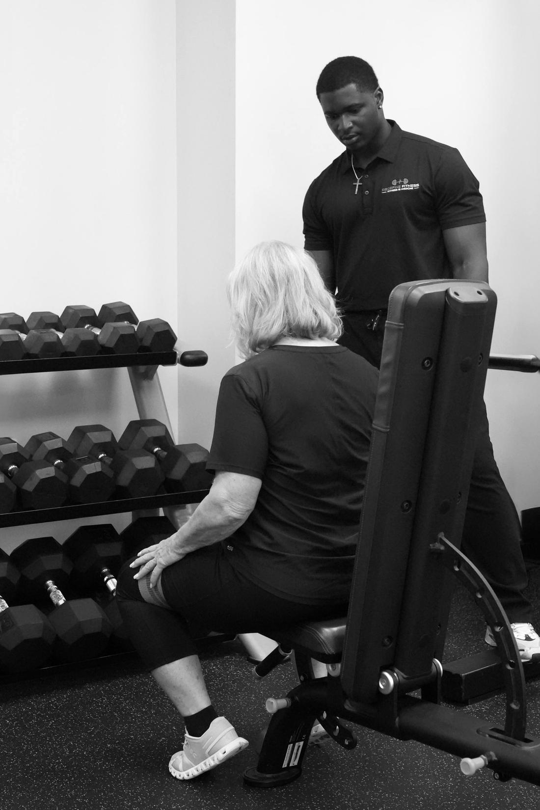 Elite private training session at Redefine Fitness