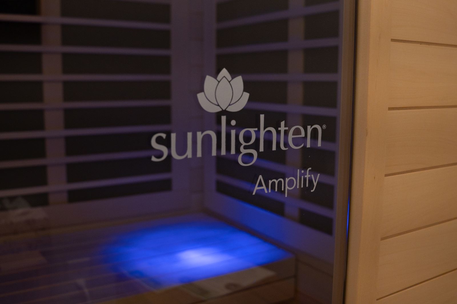 Infrared sauna for recovery at Redefine Fitness